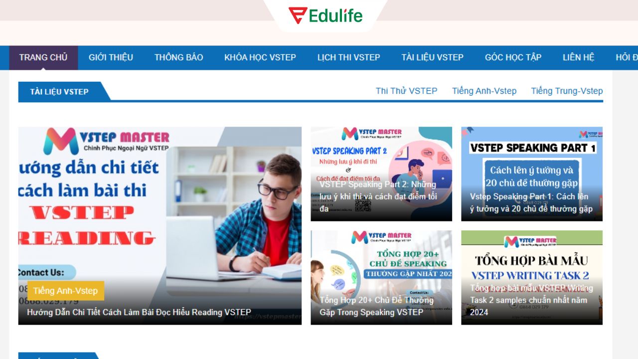 VSTEP Master sở hữu bộ tài liệu ôn luyện thi VSTEP bám sát đề thi thật