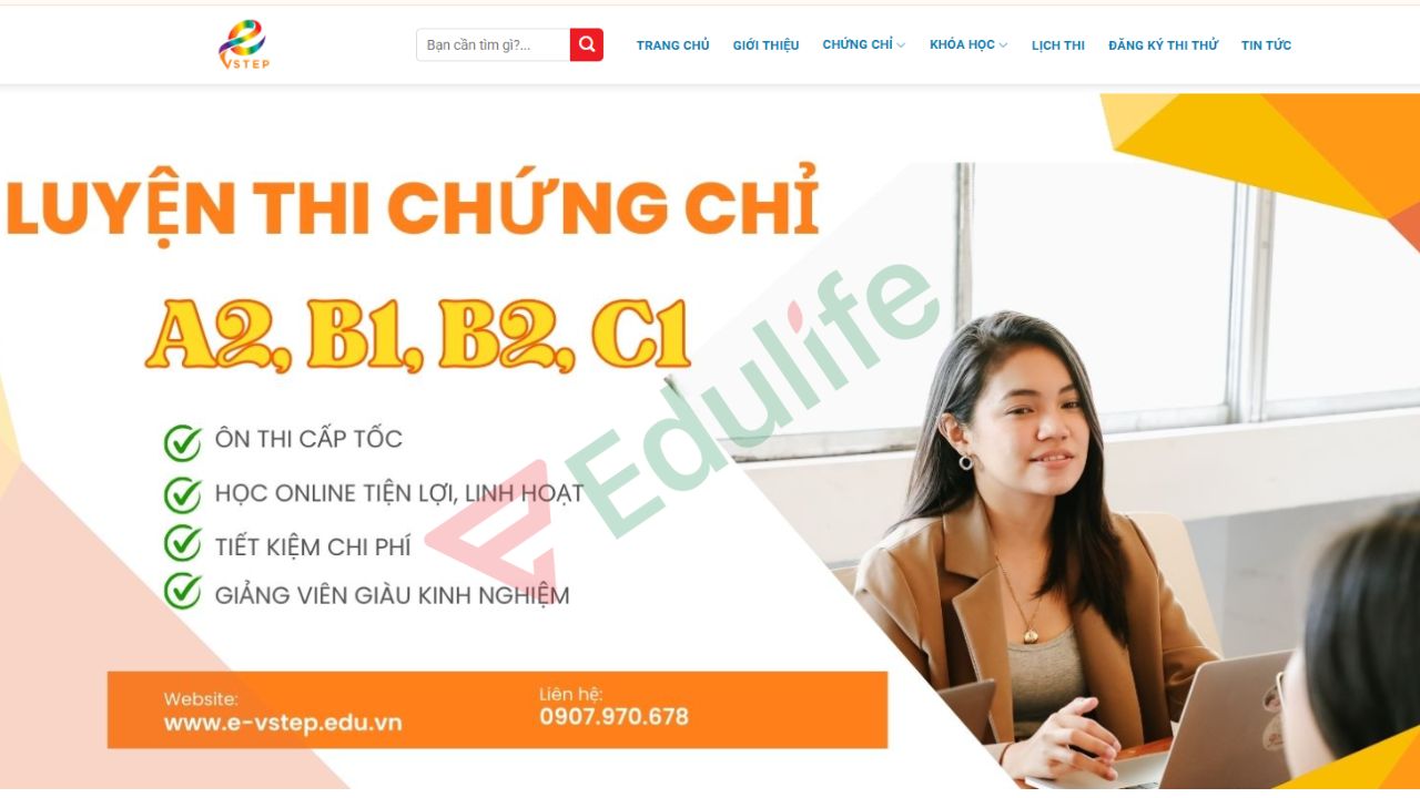 E-VSTEP là địa chỉ luyện thi online cấp tốc với đội ngũ giáo viên giàu kinh nghiệm E-VSTEP là địa chỉ luyện thi online cấp tốc với đội ngũ giáo viên giàu kinh nghiệm