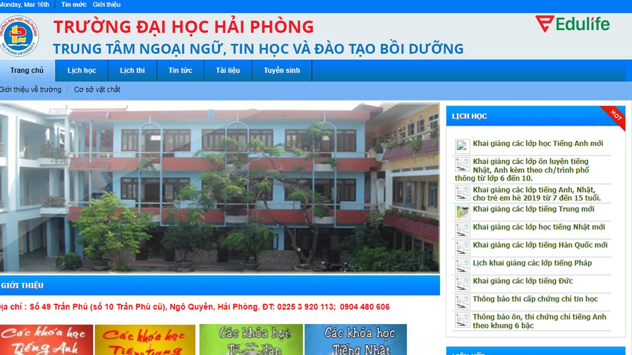 Trung tâm có độ uy tín cao, luyện thi offline tại Hải Phòng