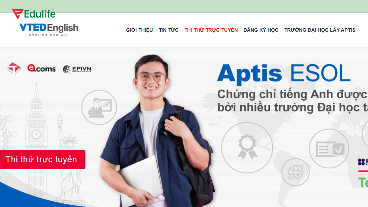 VTED English cung cấp cả đào tạo online cho các học viên từ xa