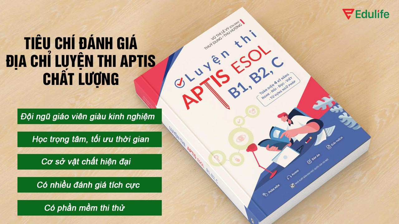 Những tiêu chí đánh giá địa chỉ luyện thi APTIS chất lượng