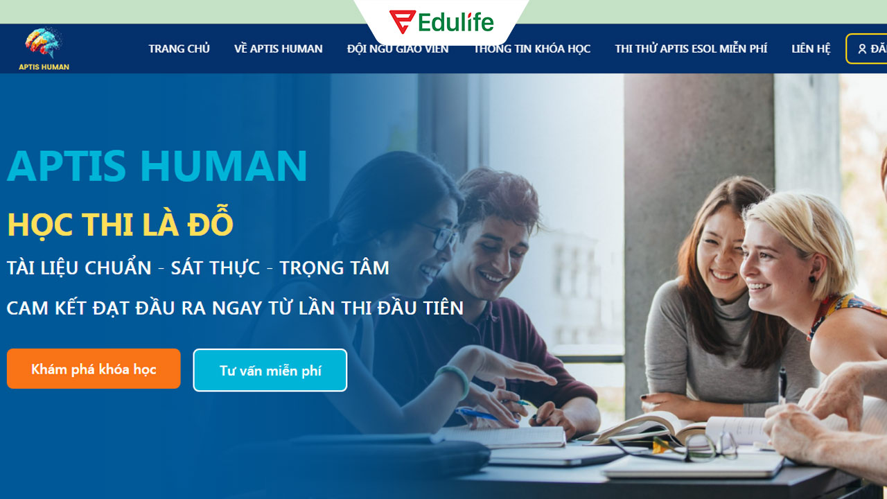 Aptis Human cam kết đạt đầu ra từ lần thi đầu tiên