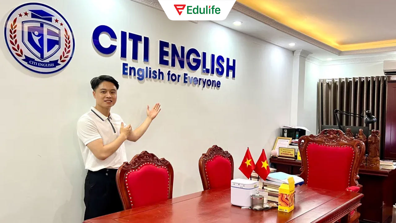 Citi English là một trong số ít trung tâm có chi nhánh tại Ninh Bình