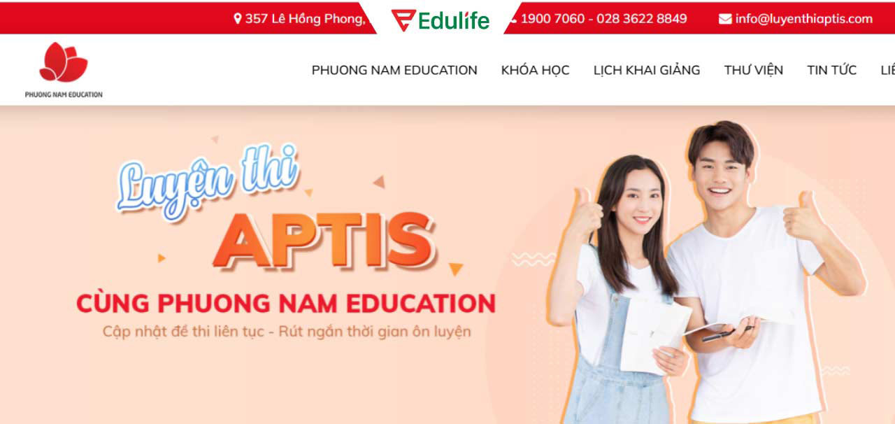 Phương Nam Education ôn APTIS trong thời gian ngắn