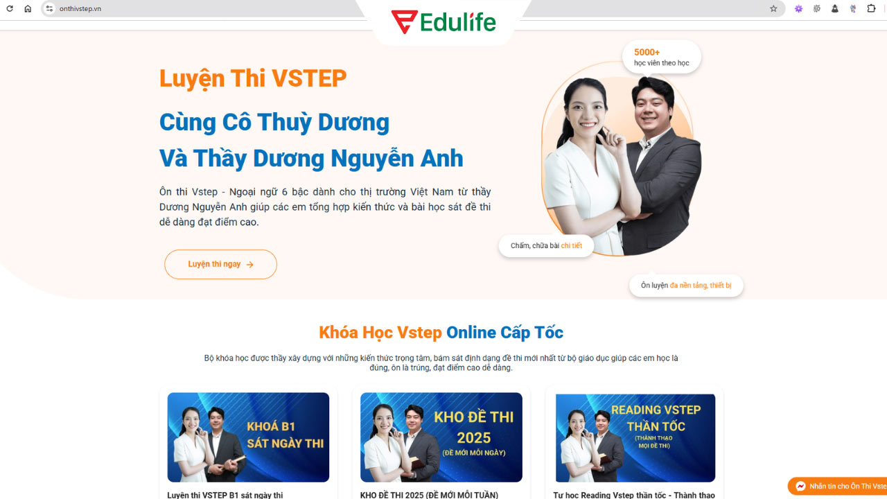 địa chỉ luyện thi VSTEP Phú Thọ