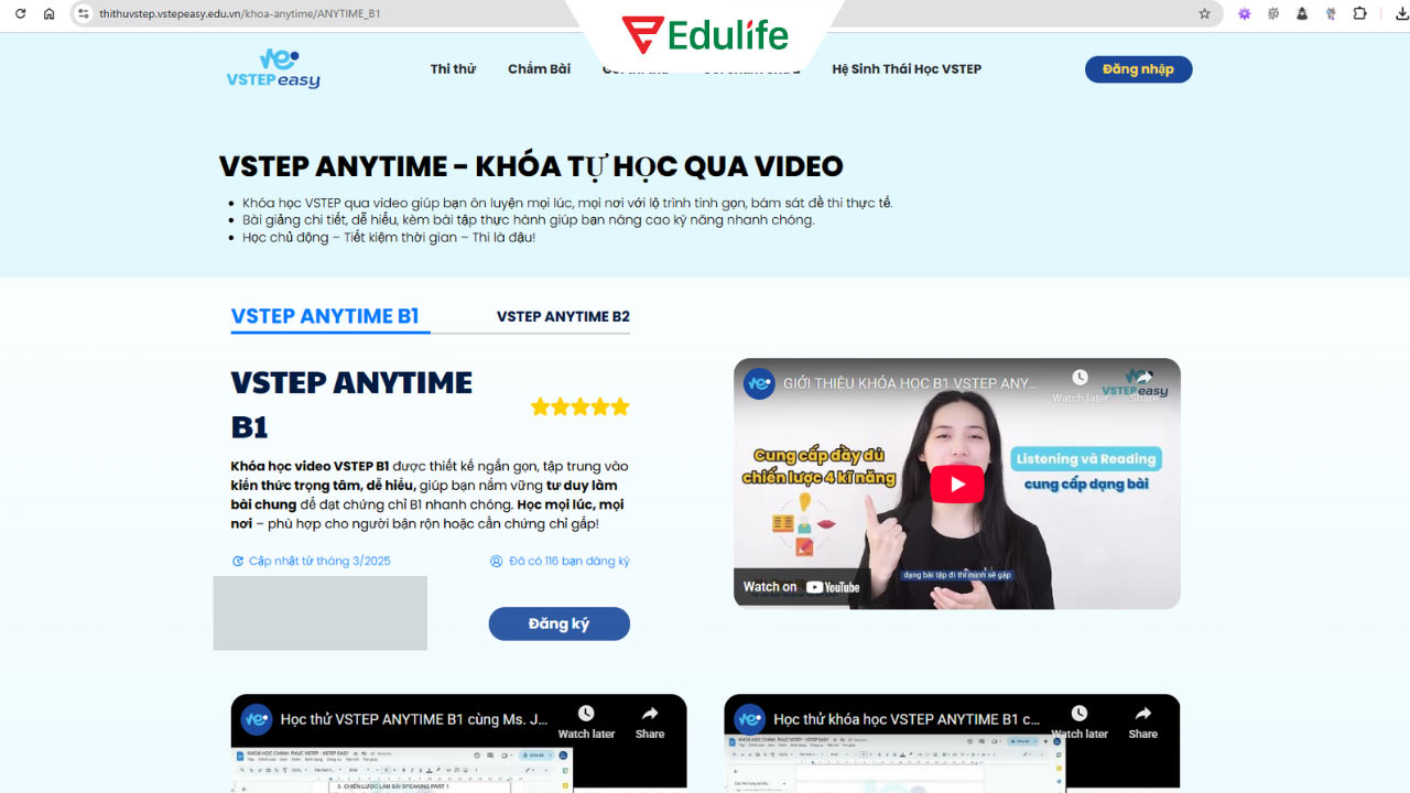 địa chỉ luyện thi VSTEP Tuyên Quang