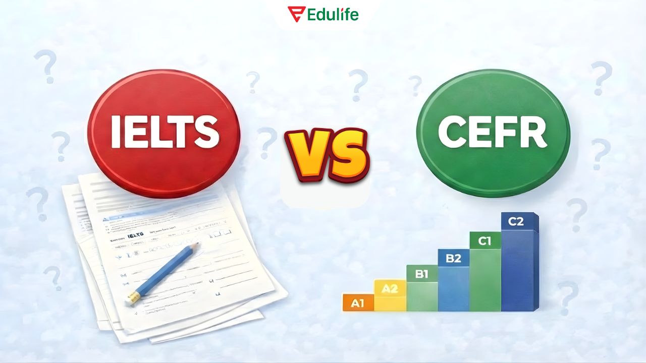 Bảng so sánh IELTS quy đổi CEFR mới nhất