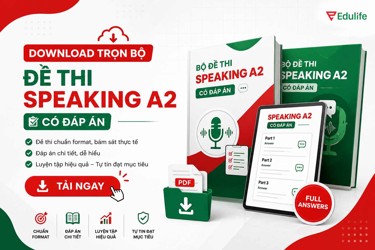 Download tài liệu luyện thi Speaking A2