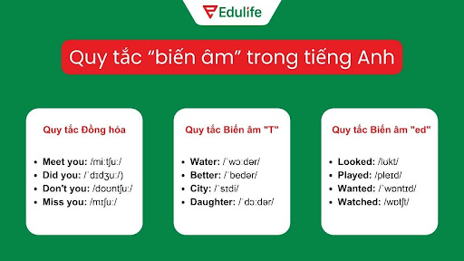 Nắm vững quy tắc biến âm sẽ giúp bạn nghe tiếng Anh dễ dàng hơn