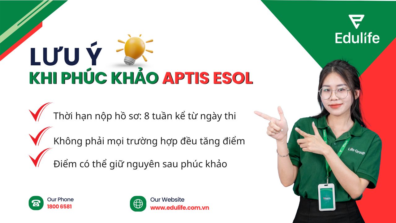 Bạn cần lưu ý thời hạn nộp hồ sơ phúc khảo là 8 tuần kể từ ngày thi Bạn cần lưu ý thời hạn nộp hồ sơ phúc khảo là 8 tuần kể từ ngày thi