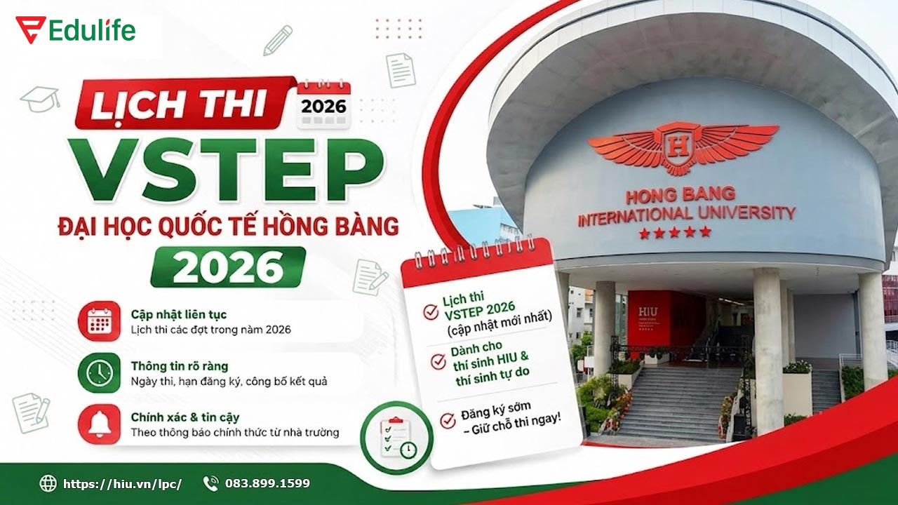 Lịch thi VSTEP tại HIU được tổ chức hàng tháng