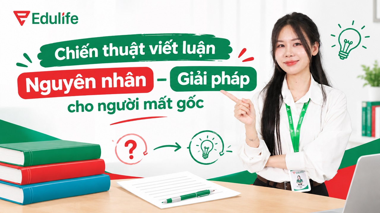 Chiến thuật viết luận Nguyên nhân – Giải pháp VSTEP Writing Task 2 cho người mất gốc