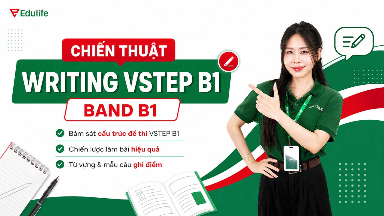 Hướng dẫn cách làm bài Writing VSTEP B1 - Band B1