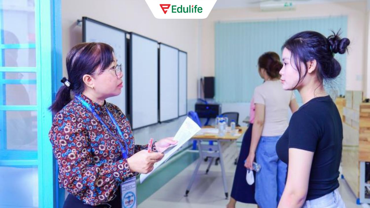 Thí sinh nên đến điểm thi sớm hơn khoảng 30 phút để hoàn tất thủ tục dự thi