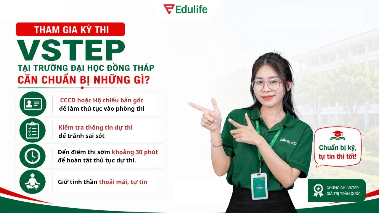 Bạn cần chuẩn bị sẵn CCCD hoặc Hộ chiếu bản gốc để làm thủ tục khi vào phòng thi Bạn cần chuẩn bị sẵn CCCD hoặc Hộ chiếu bản gốc để làm thủ tục khi vào phòng thi