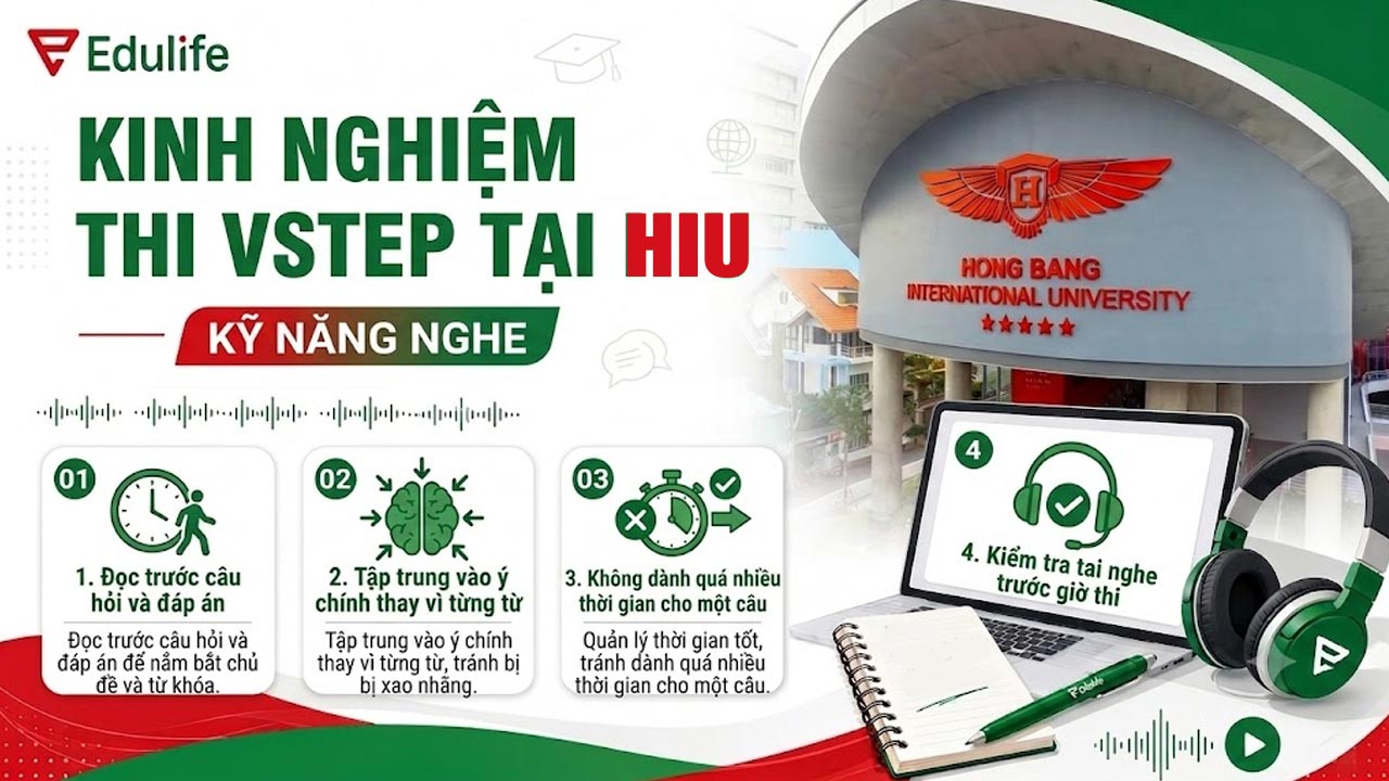 Một số mẹo cho phần thi Nghe