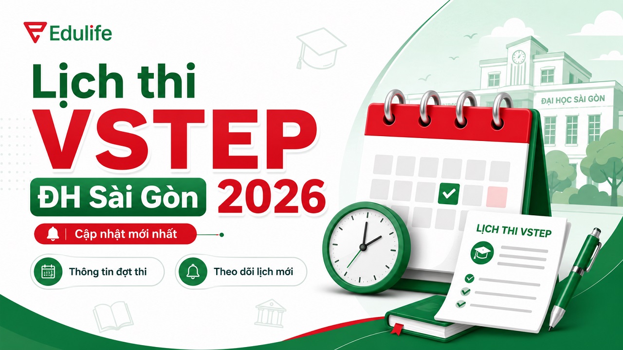 Cập nhật lịch thi VSTEP tại trường ĐH Sài Gòn