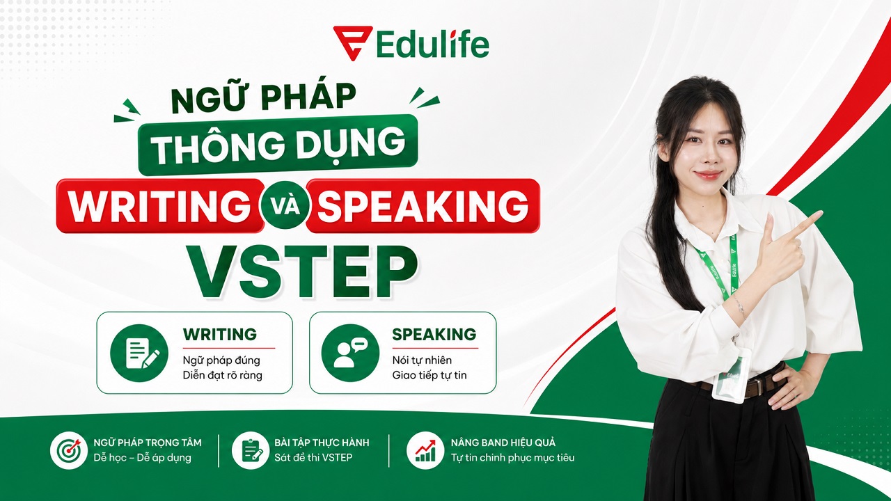 Ngữ pháp thường gặp trong Writing và Speaking VSTEP