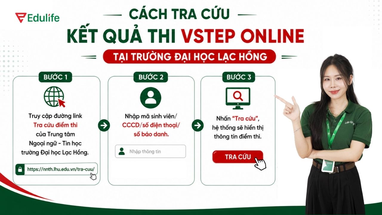 Thí sinh truy cập hệ thống tra cứu điểm thi VSTEP của LHU để xem kết quả nhanh chóng Thí sinh truy cập hệ thống tra cứu điểm thi VSTEP của LHU để xem kết quả nhanh chóng