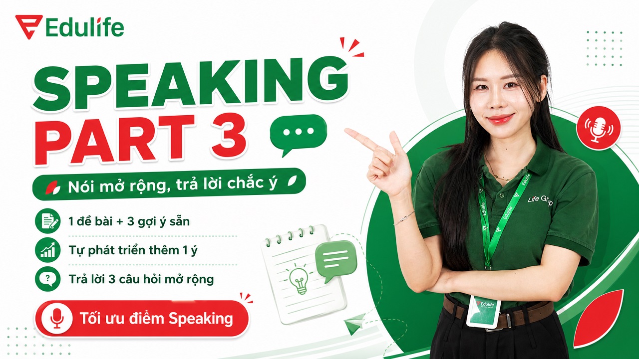 Bí quyết ghi điểm VSTEP Speaking Part 3