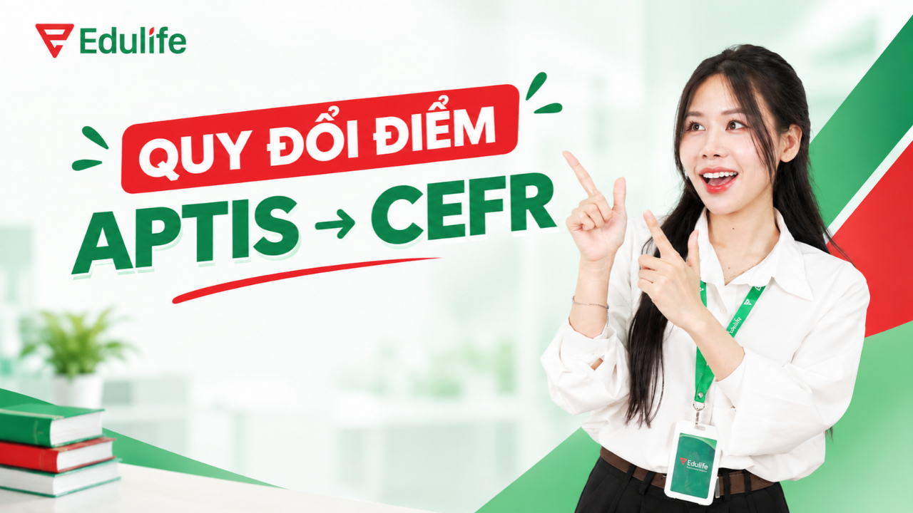Hướng dẫn quy đổi điểm APTIS sang CEFR