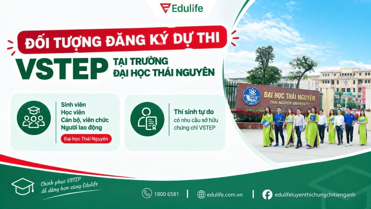 Kỳ thi VSTEP tại CTEQ được tổ chức dành cho tất cả các thí sinh có nhu cầu dự thi