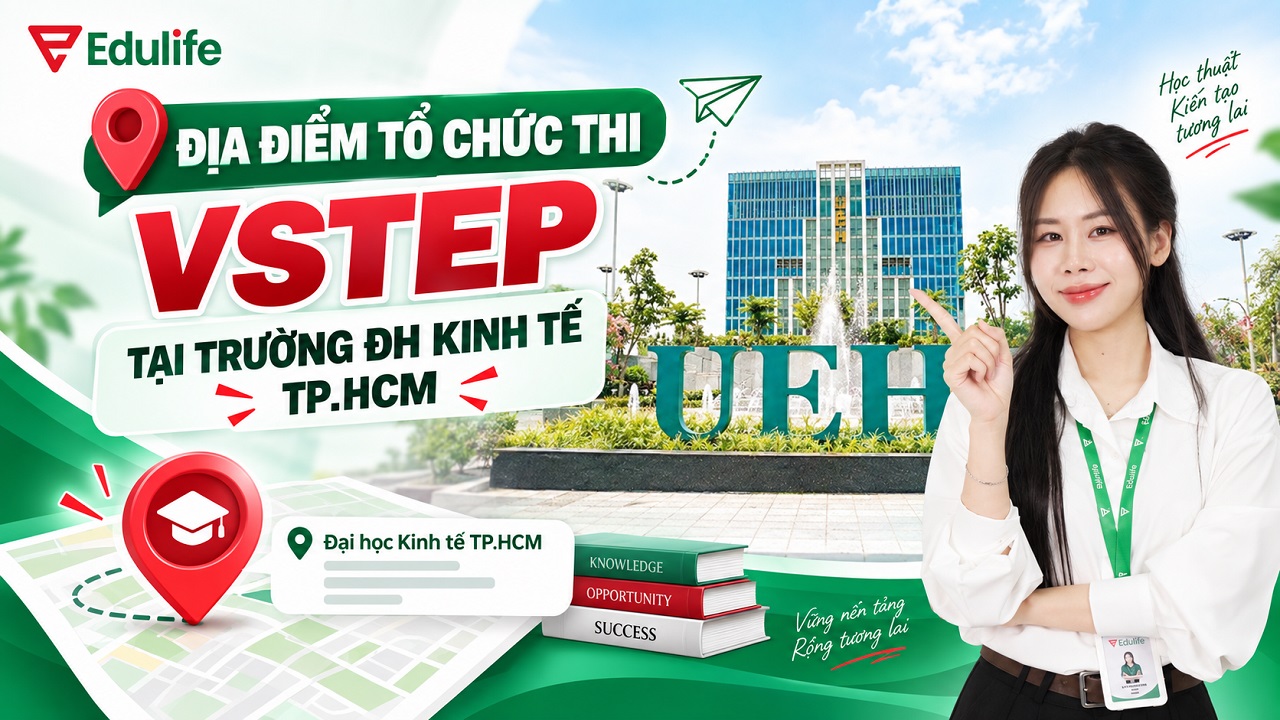 Review địa điểm tổ chức thi VSTEP tại Đại học Kinh tế TP.HCM 