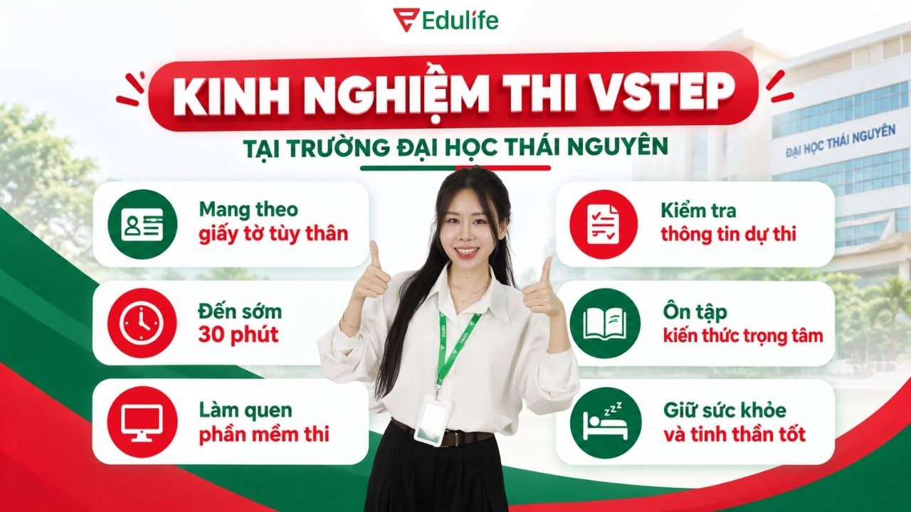 Kinh nghiệm thi VSTEP tại trường Đại học Thái Nguyên