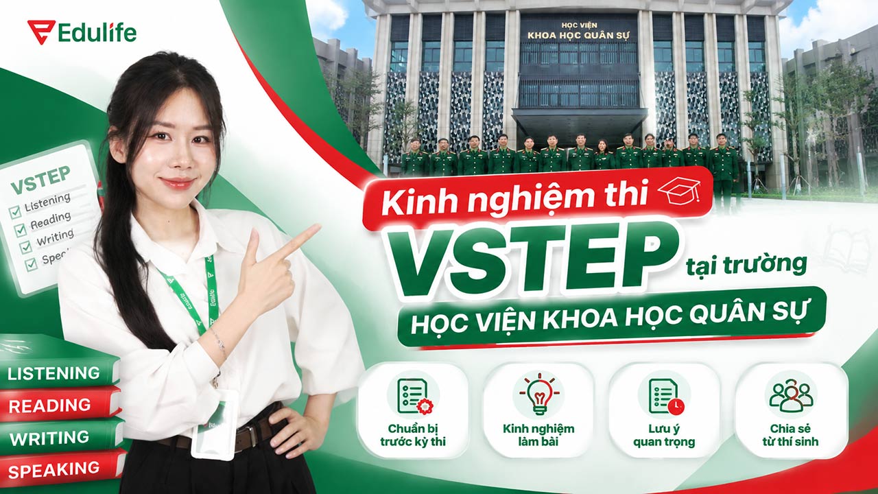 Kinh nghiệm làm bài thi VSTEP trên máy tính tại Học viện Khoa học Quân sự