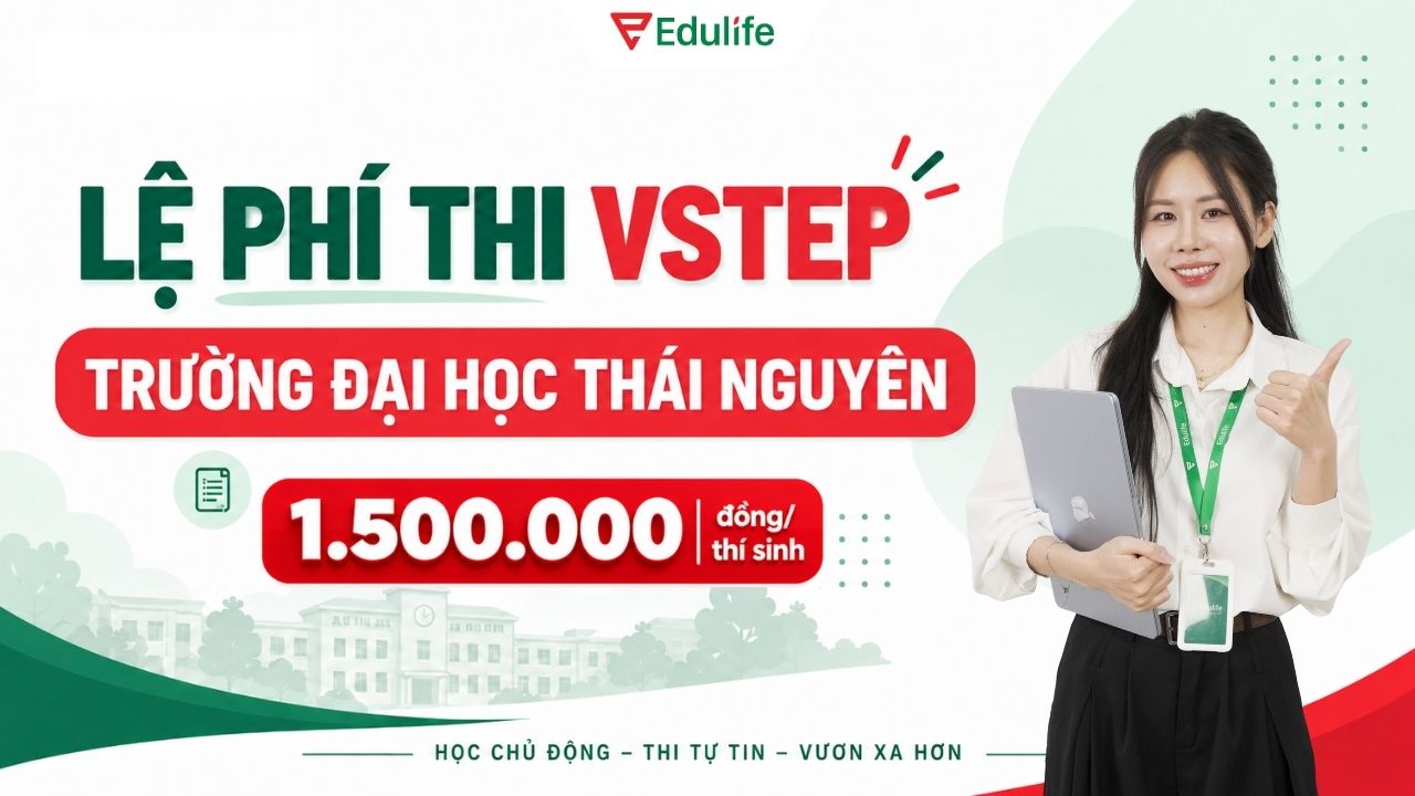 Lệ phí thi VSTEP trường Đại học Thái Nguyên 2026