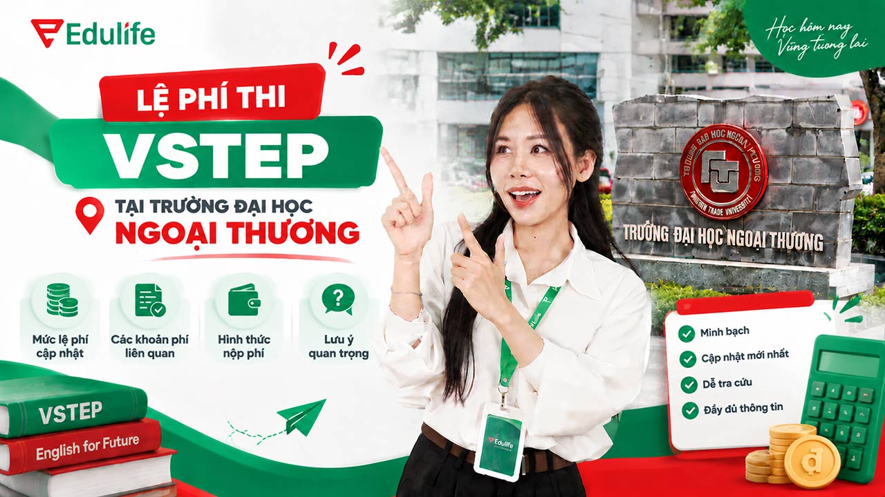 Cập nhật lệ phí thi VSTEP trường Đại học Ngoại thương