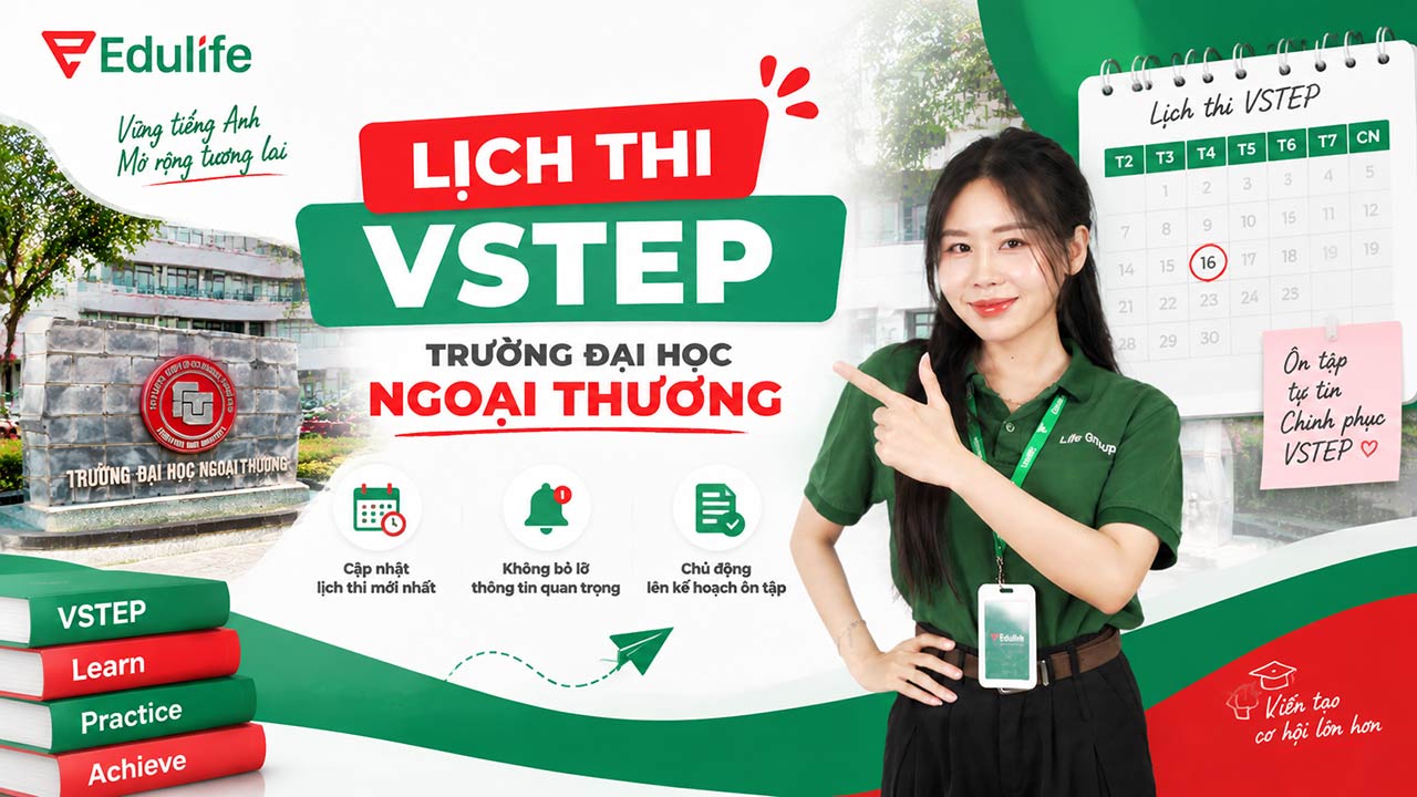 Lịch thi VSTEP trường Đại học Ngoại thương 2026