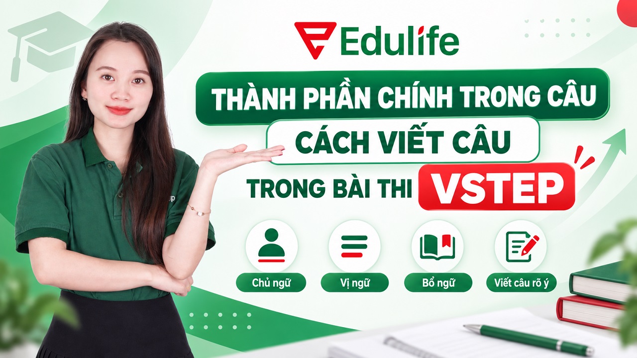 Các thành phần nòng cốt của câu và kỹ thuật viết câu chuẩn trong kỳ thi VSTEP