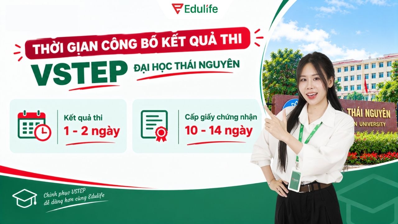 Đại học Thái Nguyên công bố kết quả thi VSTEP sau khoảng 1-2 ngày thi Đại học Thái Nguyên công bố kết quả thi VSTEP sau khoảng 1-2 ngày thi