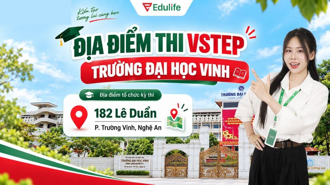 Địa điểm thi VSTEP trường Đại học Vinh
