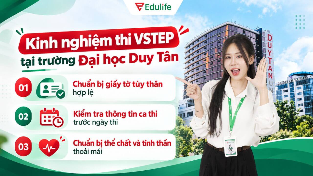 Kinh nghiệm thi VSTEP tại trường Đại học Duy Tân