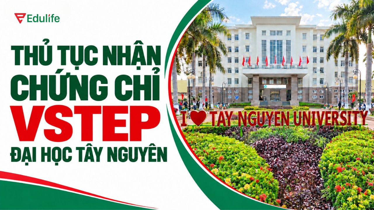 Hướng dẫn nhận chứng chỉ VSTEP Đại học Tây Nguyên