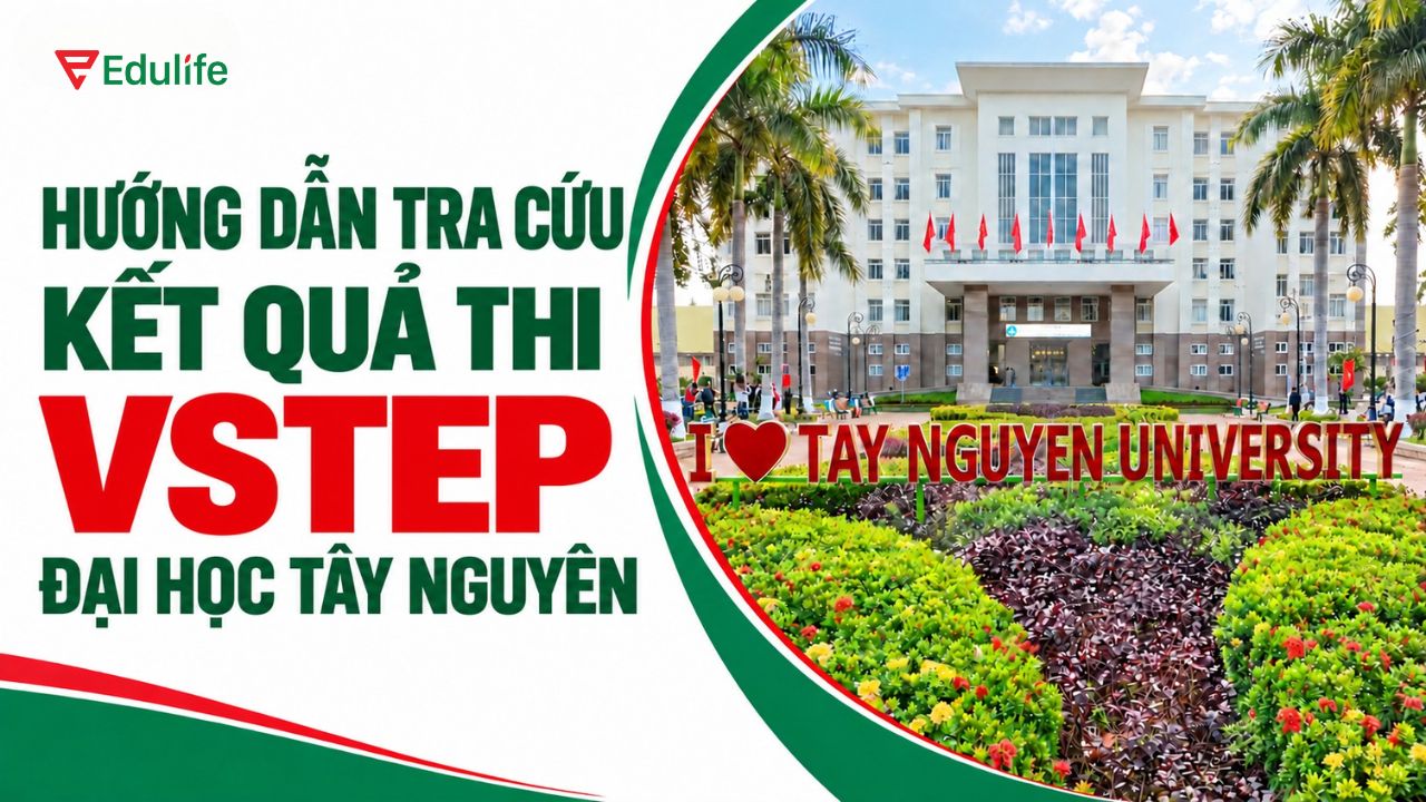 Quy trình tra cứu điểm thi đánh giá năng lực ngoại ngữ VSTEP tại Đại học Tây Nguyên